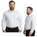 KOSZULA NA SPINKI BIAŁA M 39/40 męska wizytowa elegancka REGULAR FIT